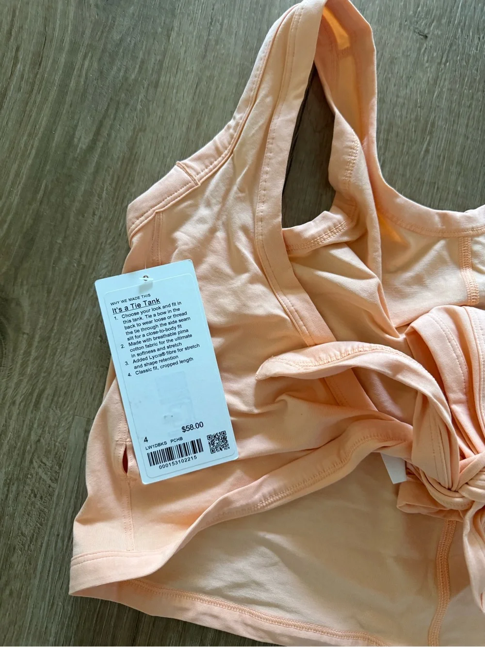 Lululemon “It’s a Tie” tank